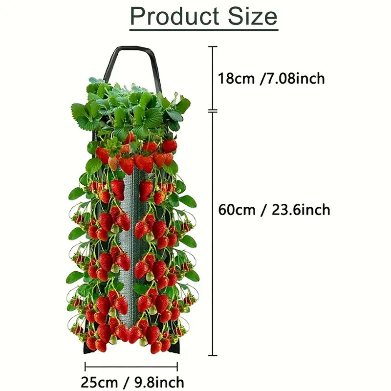 Hanging Strawberry Flowerpot Bag