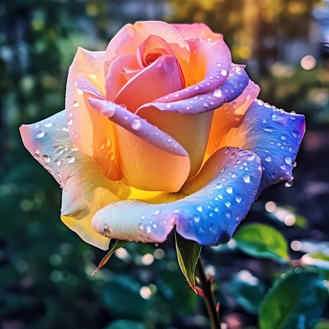 🌈🌈Gradient Rainbow Rose Seeds