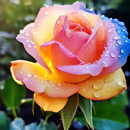 🌈🌈Gradient Rainbow Rose Seeds