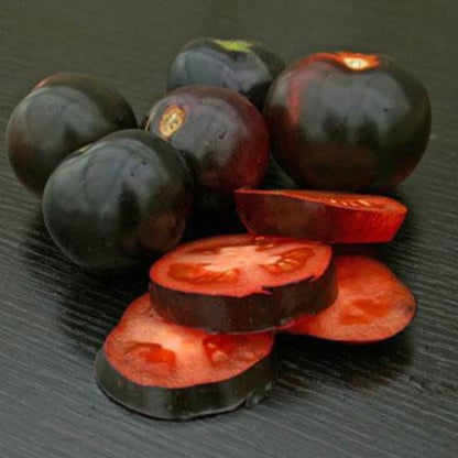 50/100 Organic Indigo Rose Tomato Seeds, Heirloom, Non-GMO, Solanum Lycopersicum