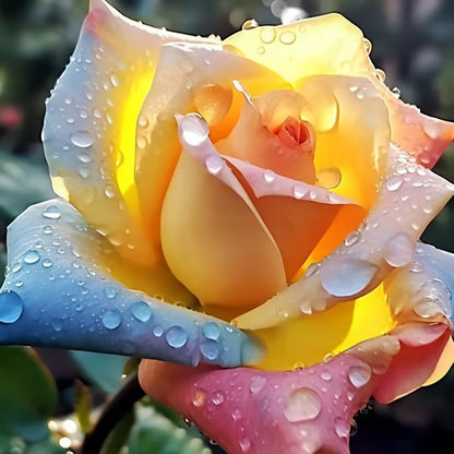 🌈🌈Gradient Rainbow Rose Seeds